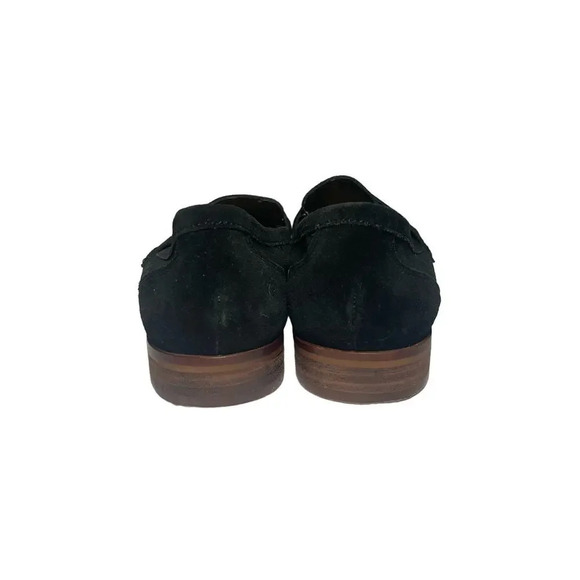 Gianni Bini Black Suede Leather Loafers Women's Size 6 - Picture 3 of 6